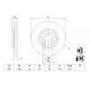 FREN DİSKİ ÖN EGEA CROSS EURO6 2021> HAVALI 281MM