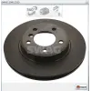 FREN DİSKİ ÖN HAVALI KAPLAMALI BMW 3SERİSİ E46 (98-05) / Z3 E36 (95-03) /Z4 E85 (03-09) 300MM