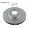 FREN DİSKİ ÖN SAĞ VW TOUAREG (02-10) AUDI Q7 (06-15) PORSCHE CAYENNE (02-10) CAYENNE (010>) KAPLAMALI HAVALI 350MM
