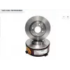 FREN DİSKİ ÖN C ELYSEE-P 301 ( MANDO TİPİ) PARTNER (96-08) C2 (03>) C3 (02-09) C4 CACTUS (14>) DÜZ 266MM