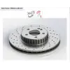 FREN DİSKİ ÖN MERCEDES C SERİ A205 (16>) C205 (15>) S205 (14>) W205 (14>) KARBONLU HAVA KANALLI PERFORMANS DELİKLİ 318MM
