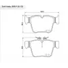 FREN BALATASI ARKA  MERCEDES GLC 250 (X253) 015> W205-S205 (15-18) C253 (16-19)
