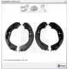 PABUÇLU BALATA ARKA NAVARA NP300 (04-08)  PATHFINDER II (95-04) 295X50MM