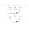 FREN BALATASI ARKA  BMW E60-E90-E91-E64-E65-E70-E71-F86-F15-F16