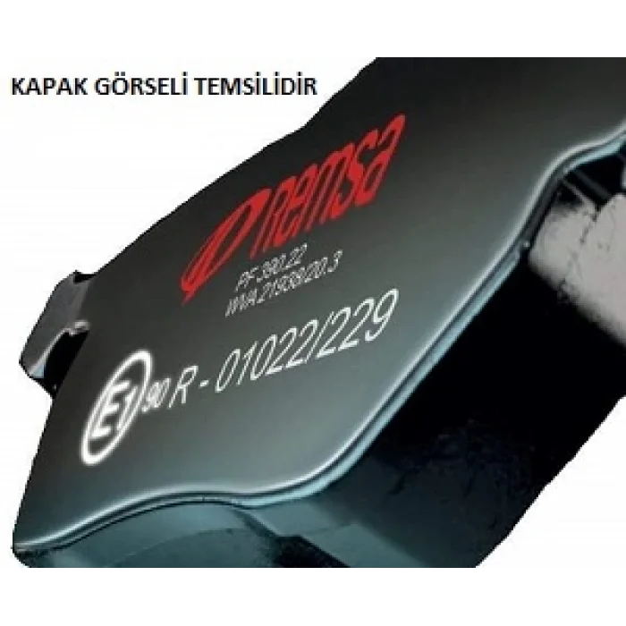 FREN BALATASI ÖN BMW 5 SERİ F10-F18 (09-16) 6 SERİ F06-F12-F13 (10-16)