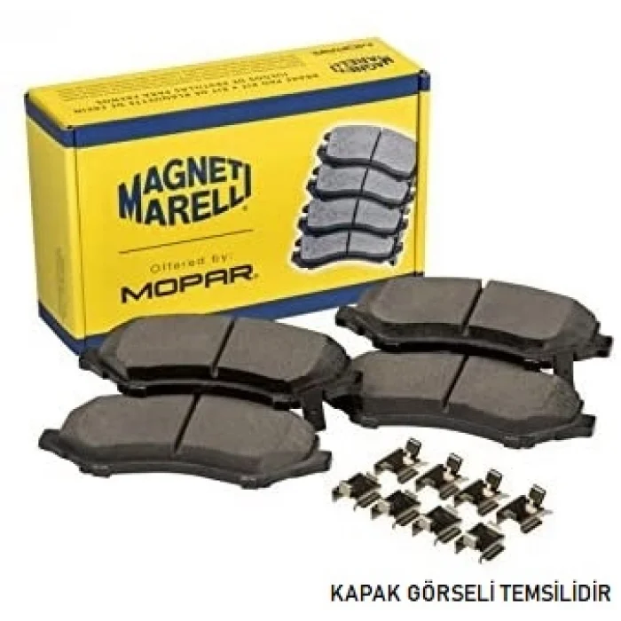 FREN BALATASI ÖN CIVIC V (93-96) CIVIC VI (96-01) CIVIC VII (01-06) CRX III (92-98) JAZZ II (02-08) KULAKLI BÜYÜK TİP DİSK ÇAPI 262MM İÇİN