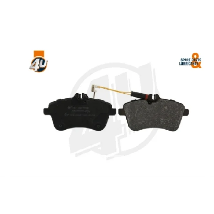 FREN BALATASI ÖN MERCEDES B SERISI (W245) B 180-200 CDI 2005-2011 / MERCEDES A SERISI (W169) A 180-200  2004-2012