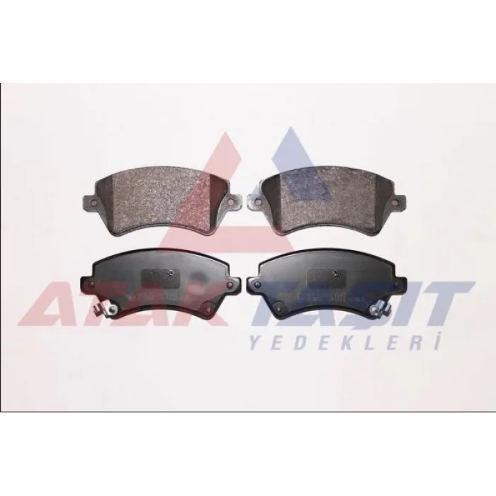 FREN BALATASI ÖN  TOYOTA COROLLA 1.4 VVT-I / 1.6 VVT-I 2002-2007/ COROLLA VERSO 1.6 / 1.8 / 2.0 D-4D 2004-2009/ CHERY TIGGO 1.6 2010>