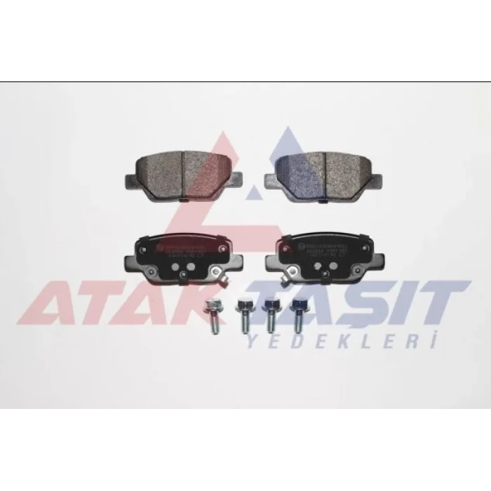 FREN BALATASI  ARKA  FIAT EGEA 1.3 MJT 2015> / EGEA 1.6 MJT 2015> / EGEA 1.4 16v 2015-/ EGEA 1.6 16v 2015>/ EGEA HB 1.6 D 2020>/ EGEA CROSS 1.6 2020>