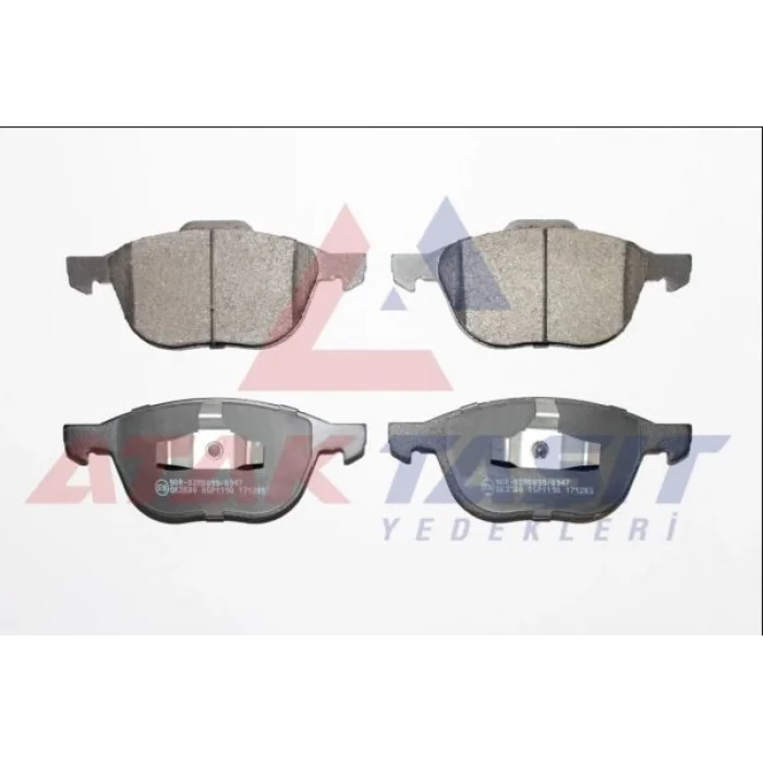 FREN BALATASI ÖN FORD FOCUS II (04-12) FOCUS III (10>) KUGA I (08-12) C MAX (07-10) C MAX II (10>) MAZDA 3 (09-13) MAZDA 5 (05>) ECOSPORT (018>) VOLVO C30-C70 (06-13) S40-V50 (04-12) V40 (12>)