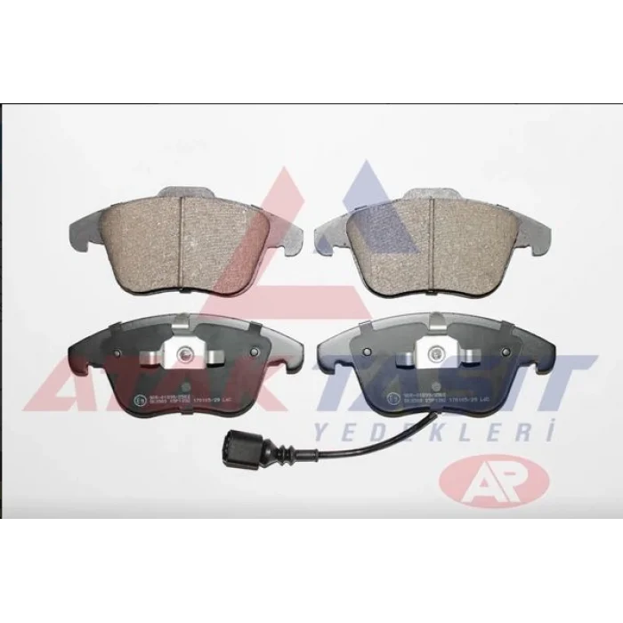 FREN BALATASI ÖN  FİŞLİ  VW TIGUAN(07-16) /PASSAT (13-15) / SEAT ALHAMBRA-VW SHARAN 010> /AUDI Q3 (12-18)