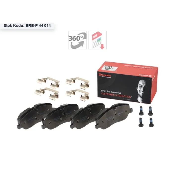 FREN BALATASI ÖN DISCOVERY III (04-09) DISCOVERY IV (09>) RANGEROVER III (02-12) RANGEROVER SPORT (05-13)
