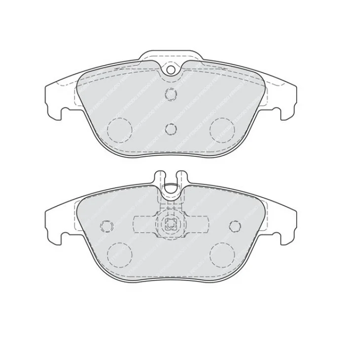 FREN BALATASI ARKA MERCEDES C SERİ S204-W204 (07-14) E SERİ A207 (10>) C207 (09>) GLK SERİ X204 (08>)