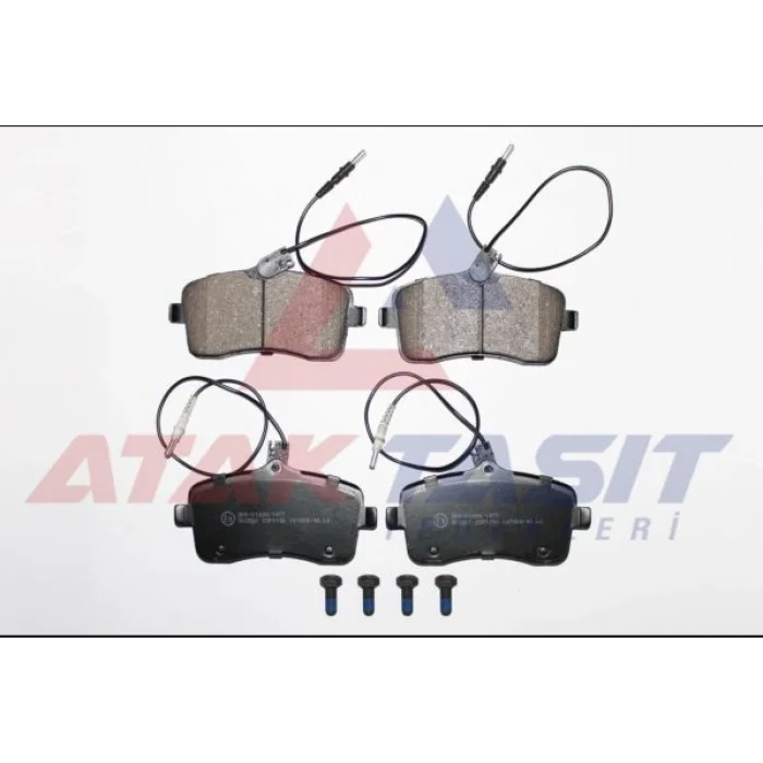 FREN BALATASI ÖN PEUGEOT 407  2004> FİŞLİ