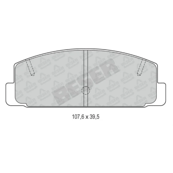 FREN BALATASI ARKA MAZDA 323 V (94-01) VI (98-04) MAZDA 626  (87-08) MAZDA 6 (07-12) PREMACY (99-05) RX7 II (85-91)