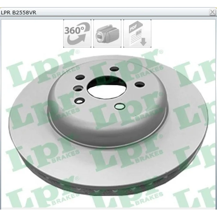 FREN DİSKİ ÖN BMW G30 / G31 / G32 / F90 / G11 / G12  HAVALI 348MM
