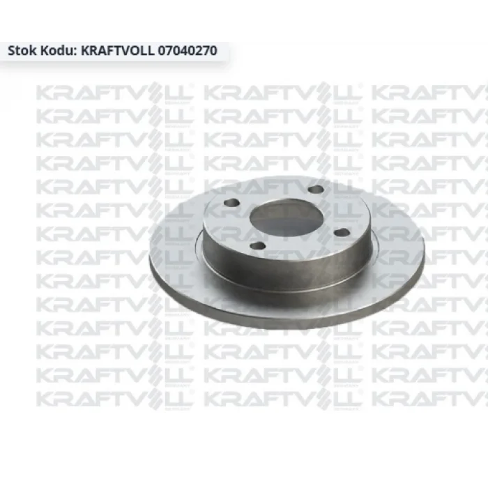 FREN DİSKİ ÖN FIESTA III (89-97) FIESTA IV (95-02) KA (96-08) MAZDA 121 (97-03) DÜZ 239MM