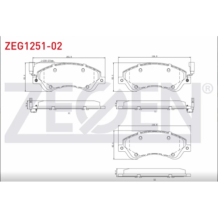 FREN BALATASI ÖN FİŞLİ FORD TRANSİT V347 ÖNDEN ÇEKER 06-14