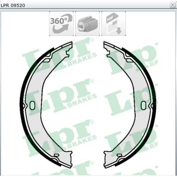 EL FREN BALATASI CHEROKEE (01-08) GRAND CHEROKEE I (91-99) GRAND CHEROKEE II (98-05)  WRANGLER II (96-08) 195X30MM
