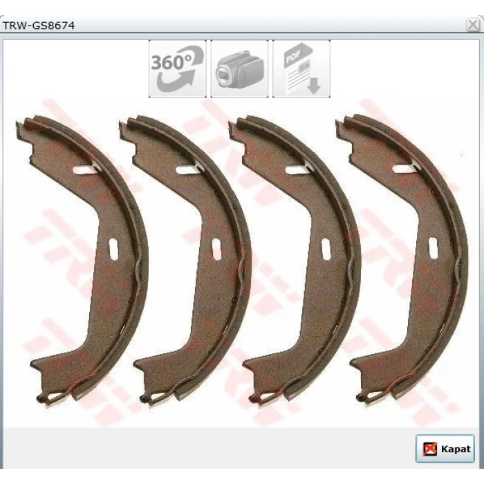 EL FREN BALATA VOLVO S60 I (00-10) S80 I (98-06) S80 II (06>) V70 I (96-00) V70 II (00-07) V70 III (07>) XC70 CROSSCOUNTRY (97-07) XC70 II (07>) 178X25MM