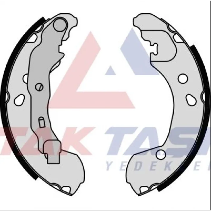 ARKA PABUÇLU BALATA CLIO III (05-12) MODUS (04>) MICRA III (03-10) NOTE (06-13) 203.2X38MM