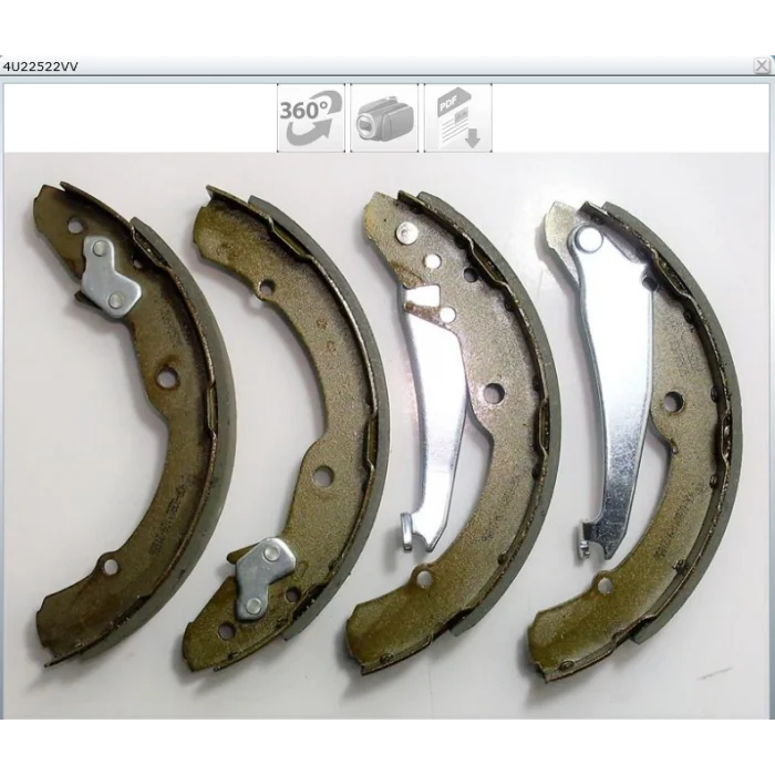 PABUÇLU BALATA ARKA BEETLE (2011>) JETTA IV (2011>) POLO (2009>) INCA (95-03) OCTAVIA (96-04) ROOMSTER (06-15) CADDY II (95-04) 230X32MM