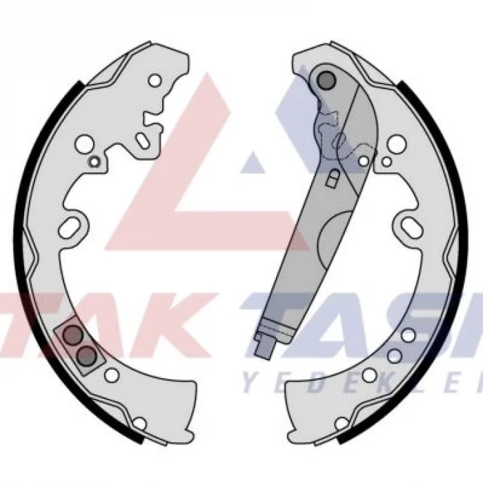 ARKA PABUÇLU BALATA TOYOTA HI-LUX VİGO  4X4 (2005>) HI-LUX REVO 4X2 / 4X4 (2015>) 295X61.4MM