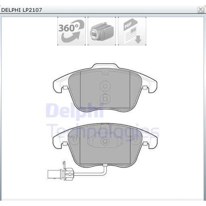 FREN BALATASI ÖN FİŞLİ AUDI A4 (8K2,B8) 1.8 TFSI-2.0TFSİ-2.0TDİ (07-15)/AUDI A5 2.0TFSİ (07-15) /AUDI Q5 2.0TFSİ-TDİ (08-15)