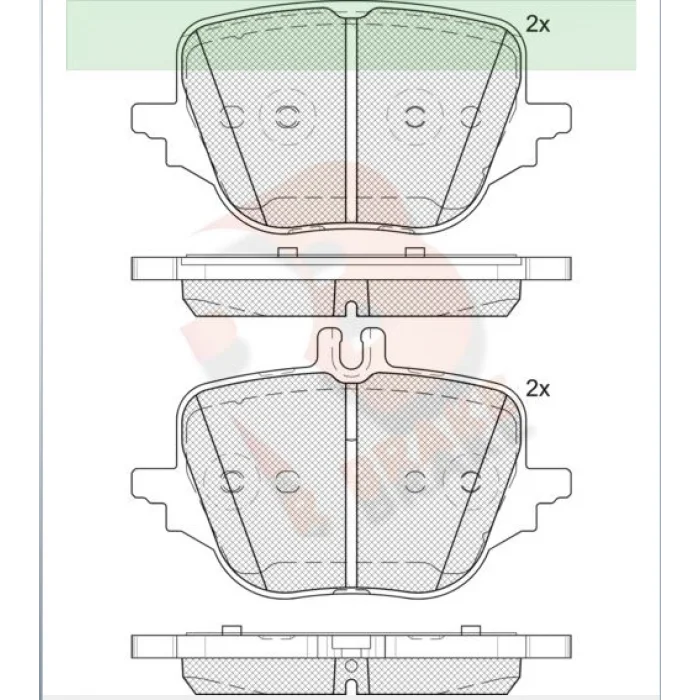 FREN BALATASI ARKA MERCEDES S206 (2021>) W206 (2021>) S SERİSİ V223-W223 (2020>)