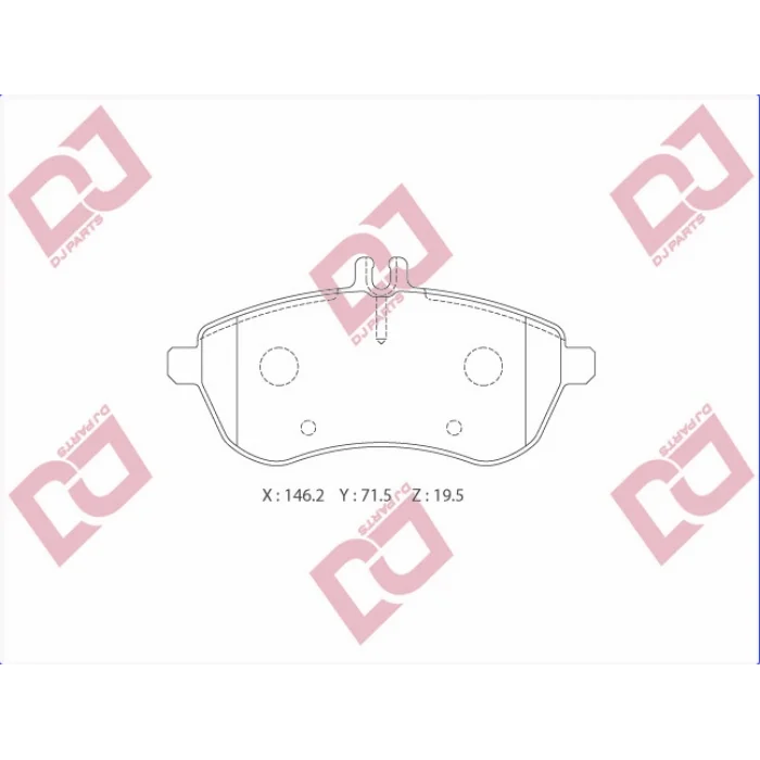 FREN BALATASI ÖN MERCEDES C204 (11>) S204 (07-14) W204 (07-14) A207 (10>) C207 (09>) S212 (09>) W211 (02-09) W212 (09>) R172 (11>)