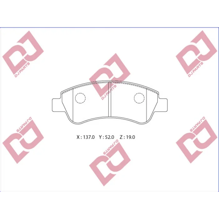 FREN BALATASI ARKA DUCATO III-BOXER III-JUMPER III 06>FİŞSİZ / FREN BALATASI ÖN PARTNER II-BERLİNGO II-C ELYSEE-P301-C2-C3-XSARA-P307-P306