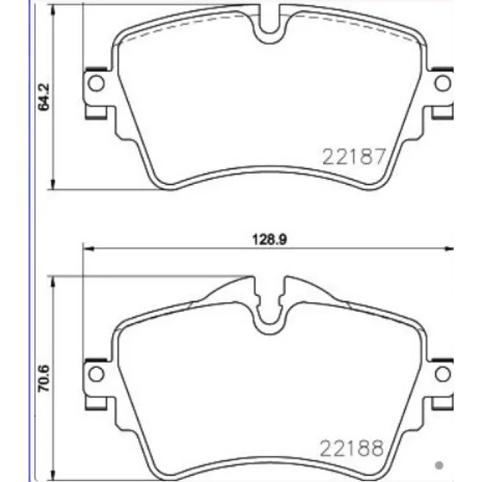 FREN BALATASI ÖN BMW 1 F52 /BMW 2 F45-F46 / X1 F48 / X2 F39 014> MINI F54 /F55 /F56 /F57 COOPER S 013> F60 COUNTRYMAN 016>