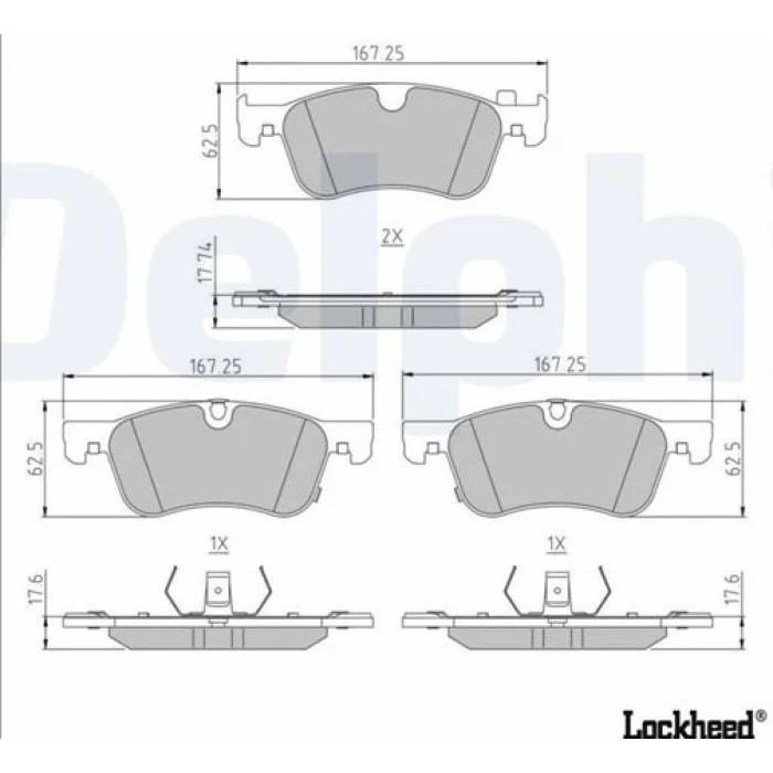 FREN BALATASI ÖN NISSAN QASHQAİ  III (J12) 2021> RENAULT AUSTRAL TCE130-140  2022> KANGOO IV 2024> EXPRESS 2021>