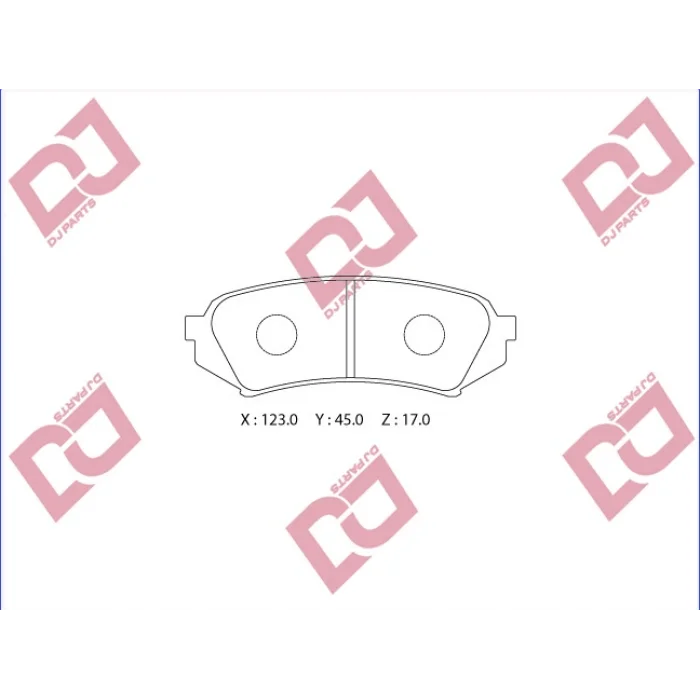 FREN BALATASI ARKA LANDCRUISER 100 (98-07) LANDCRUISER 200 (07>) LX (97-08) RX (03-08)