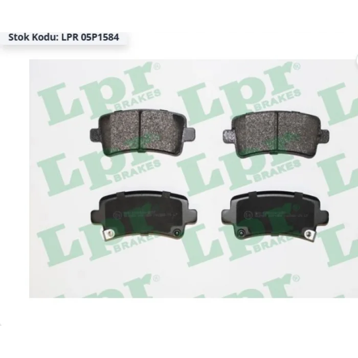 FREN BALATASI ARKA OPEL INSIGNIA A 1.6-2.0-2.0CDTİ  16-17-18 JANT (09-17)