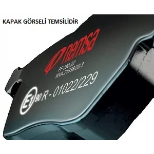 FREN BALATASI ÖN BMW 5 SERİ F10-F18 (09-16) 6 SERİ F06-F12-F13 (10-16)