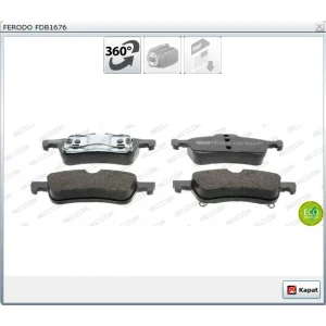 FREN BALATASI ARKA MINI COOPER R50-R52-R53 (01-06)