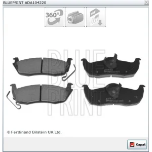 FREN BALATASI ARKA COMMANDER (05-10) GRAND CHEROKEE (98-05) CHEROKEE III (05-11) QX56 (03-10) NAVIGATOR (97-02)