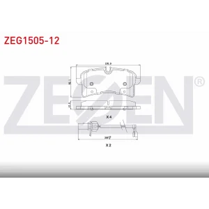 FREN BALATASI ARKA FİŞLİ AUDI A8 (4H_) 3.0 TDI 2009>/ 3.0 TFSI 2009>/ 4.2 TDI 2009>/ 2.0 TFSI 2009>/ 4.0 TFSI 2009>/ 4.2 FSI 2009>