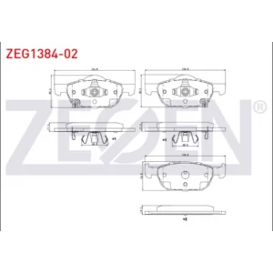 FREN BALATASI ÖN HONDA ACCORD (08-13) / HONDA CIVIC HATCHBACK 012>