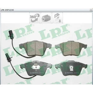 FREN BALATASI ÖN FİŞLİ AUDI A6 (97-05) A6 ALLROAD (00-05)