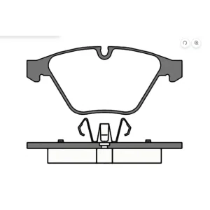 FREN BALATASI ÖN BMW 3 SERİ E90 (05-11) E91 (04-12) E92 (06-13) E93 (06-13) X1 E84 (09-15)