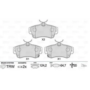 FREN BALATASI ÖN NEON II (99-06) PT CRUISER (00-10) STOP by FEDERAL MOGUL