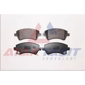 FREN BALATASI ÖN  TOYOTA COROLLA 1.4 VVT-I / 1.6 VVT-I 2002-2007/ COROLLA VERSO 1.6 / 1.8 / 2.0 D-4D 2004-2009/ CHERY TIGGO 1.6 2010>