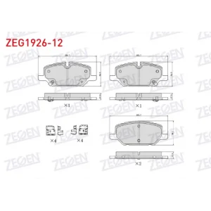 FREN BALATASI ÖN OPEL INSIGNIA B 17 JANT  2017>