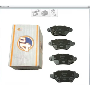 FREN BALATASI ARKA OPEL ASTRA G (98-09) CORSA C (00-09) ZAFIRA A (99-05) SEGMANLI