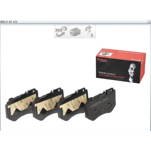 FREN BALATASI ÖN MERCEDES W205 C180-C200-C250 BLUETECH 014>S205-C205 015>A205 016> AMG SPORT
