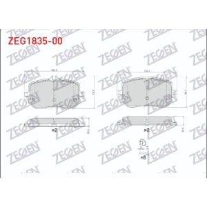 FREN BALATASI ÖN MERCEDES A SERİ W177  (2018>) B SERİ W247 (2018>) C118 (2022>) H247 (2022>) GLB SERİ X247 (19>)