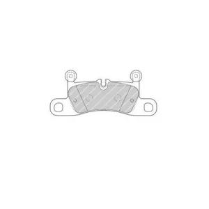 FREN BALATASI ARKA VW TOUAREG (10-18) PORSCHE CAYENNE (10-17) CAYENNE (17>)