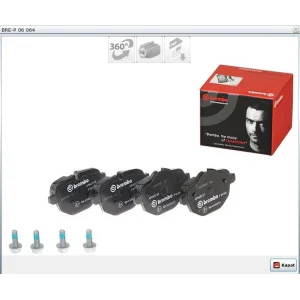 FREN BALATASI ARKA   BMW E60 (03-10)/ F10-F11 010>/ X3  F25 010> X4  F26 014> İ8 HYBRİD 014>/G11/G30  018>